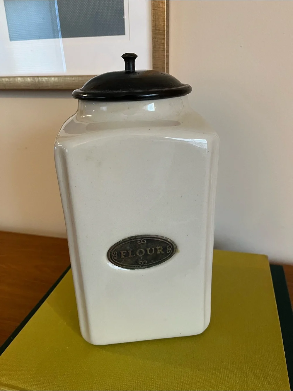 Ceramic Flour Canister